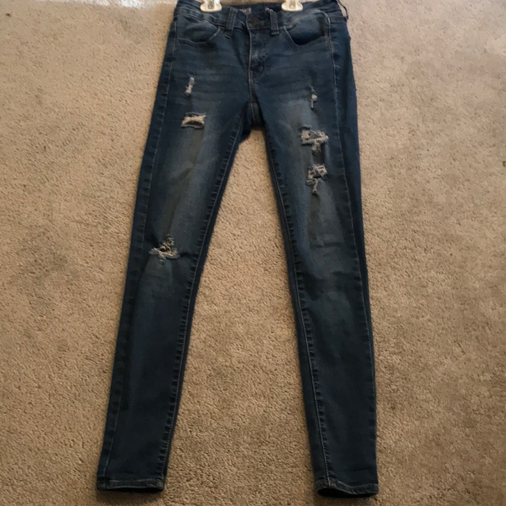 Low rise jeggings size 1